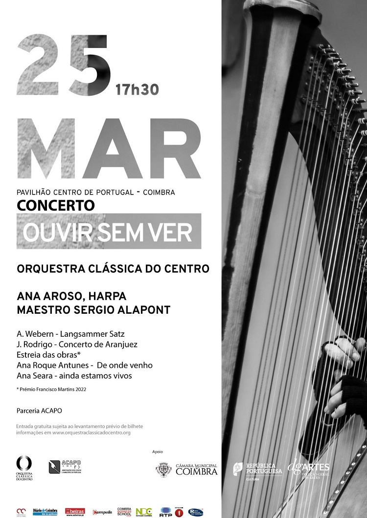 Rádio Regional do Centro: Coimbra: Orquestra Clássica do Centro dá concerto “Ouvir sem ver”