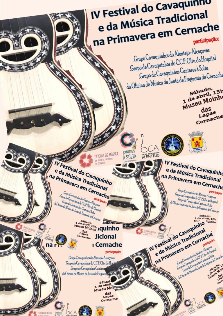 Rádio Regional do Centro: “IV Festival do Cavaquinho e da Música Tradicional na Primavera” este sábado em Cernache