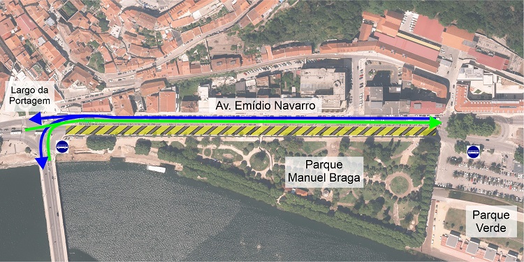 Rádio Regional do Centro: Coimbra: Obras do MetroBus condicionam trânsito na Av. Emídio Navarro