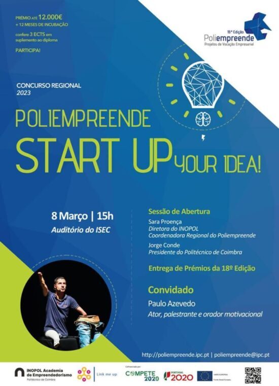 Rádio Regional do Centro: Politécnico de Coimbra lança 19ª edição do programa Poliempreende