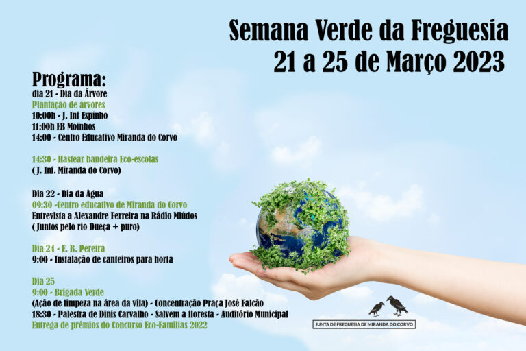 Rádio Regional do Centro: Miranda do Corvo promove Semana Verde com várias iniciativas