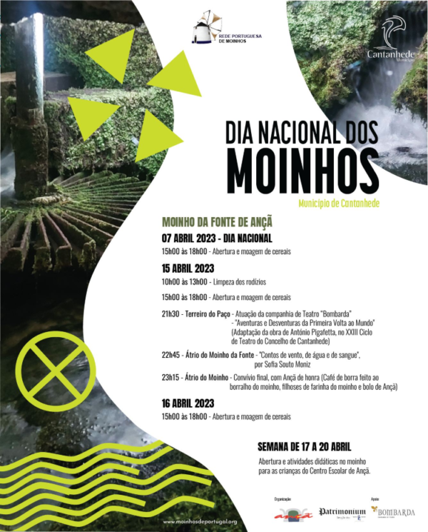 Rádio Regional do Centro: Moinho da Fonte de Ançã com iniciativas em Abril