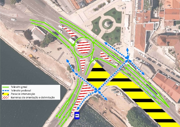 Rádio Regional do Centro: Obras do MetroBus em Coimbra chegam ao Largo da Portagem