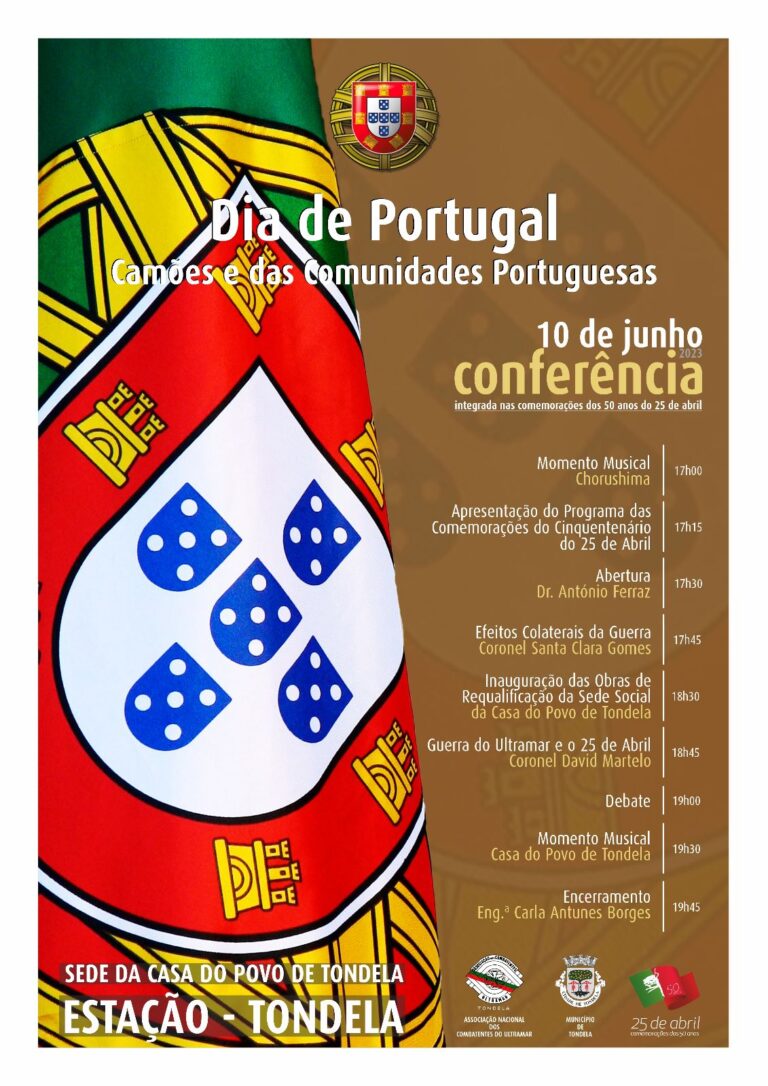Rádio Regional do Centro: Tondela celebra Dia de Portugal, de Camões e das Comunidades  Portugueses com conferência
