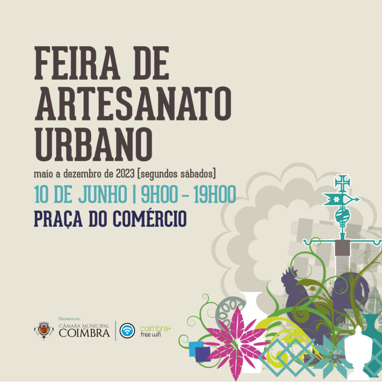 Rádio Regional do Centro: Feira de Artesanato Urbano de Coimbra anima Praça do Comércio no próximo sábado
