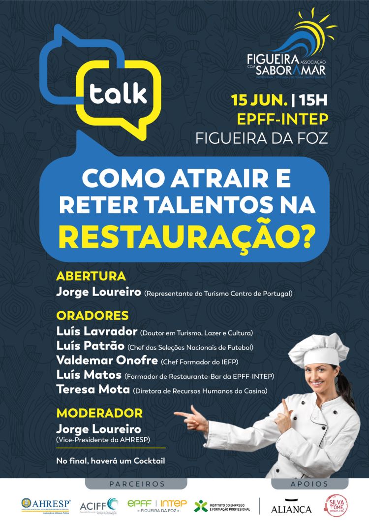 Rádio Regional do Centro: Figueira da Foz promove acção para atrair e reter talentos na Restauração