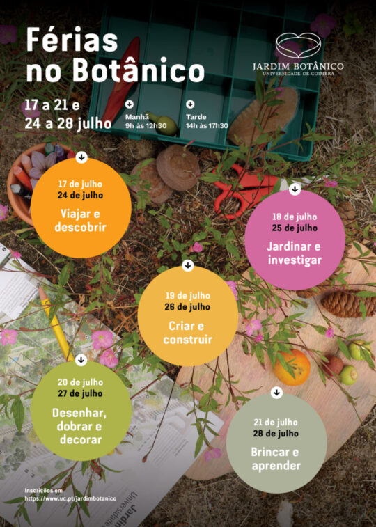 Rádio Regional do Centro: Jardim Botânico promove actividades para crianças nas férias de Verão