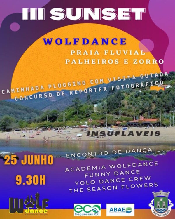 Rádio Regional do Centro: III Sunset Wolfdance traz animação à Praia Fluvial de Palheiros e Zorro