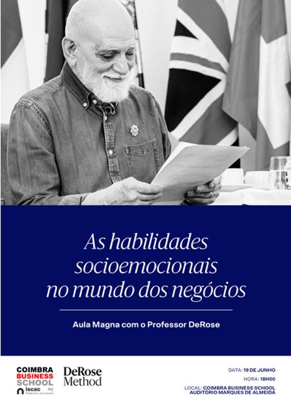 Rádio Regional do Centro: Aula Magna do Professor DeRose hoje na Coimbra Business School | ISCAC