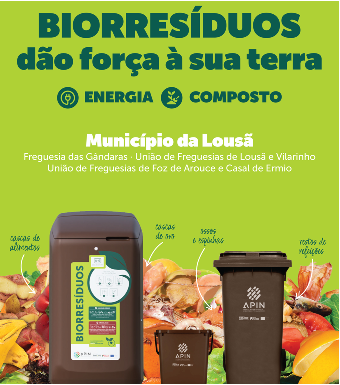 Rádio Regional do Centro: Lousã e APIN lançam Projecto de Recolha Selectiva de Biorresíduos
