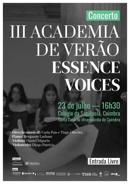 Rádio Regional do Centro: Museu da Santa Casa da Misericórdia de Coimbra acolher III Academia de Verão Essence Voices