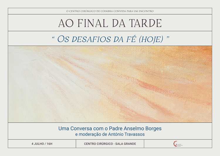 Rádio Regional do Centro: Padre Anselmo Borges fala da fé no Centro Cirúrgico de Coimbra