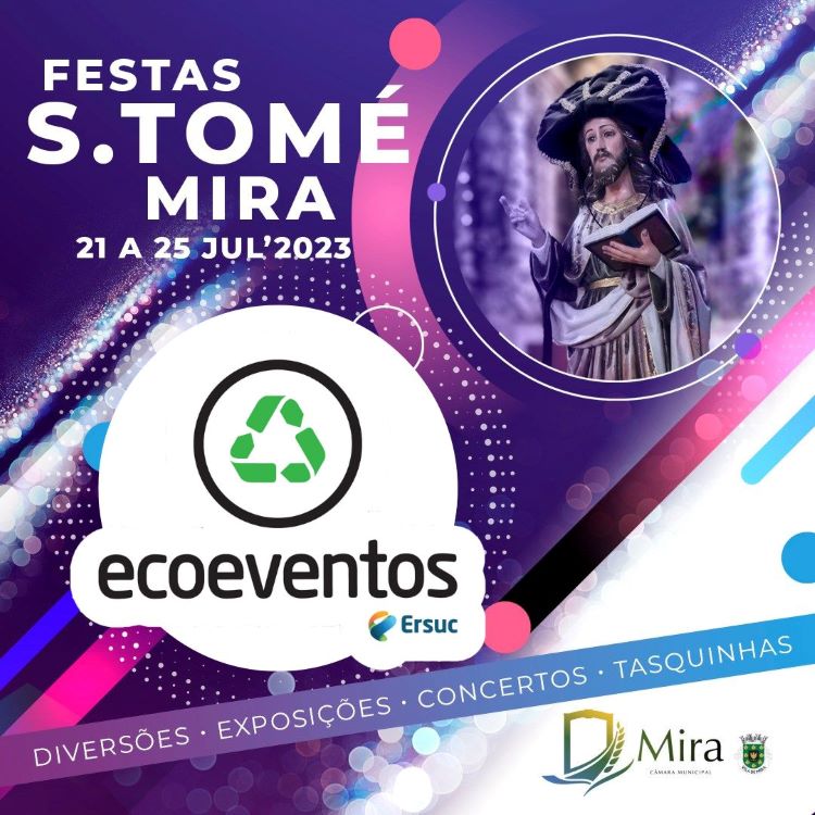 Rádio Regional do Centro: Festas de São Tomé 2023 são um evento ECOEVENT