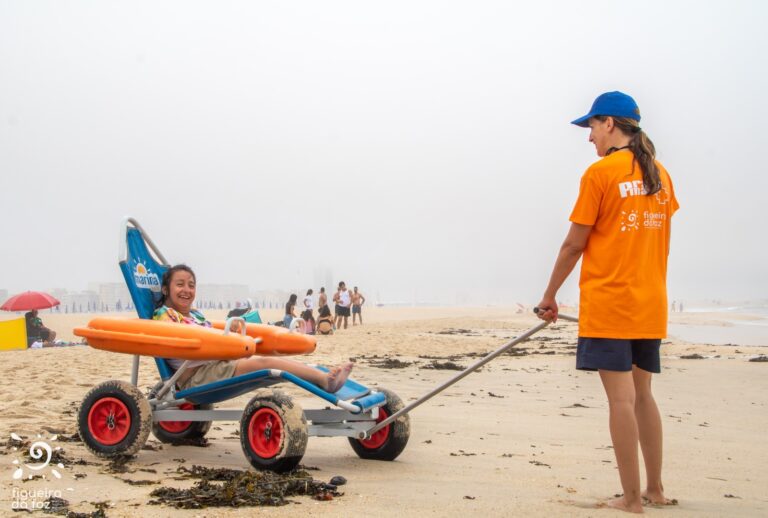 Rádio Regional do Centro: Praia de Buarcos com “Praia M+ Mais Mobilidade, Praia Segura para Todos”