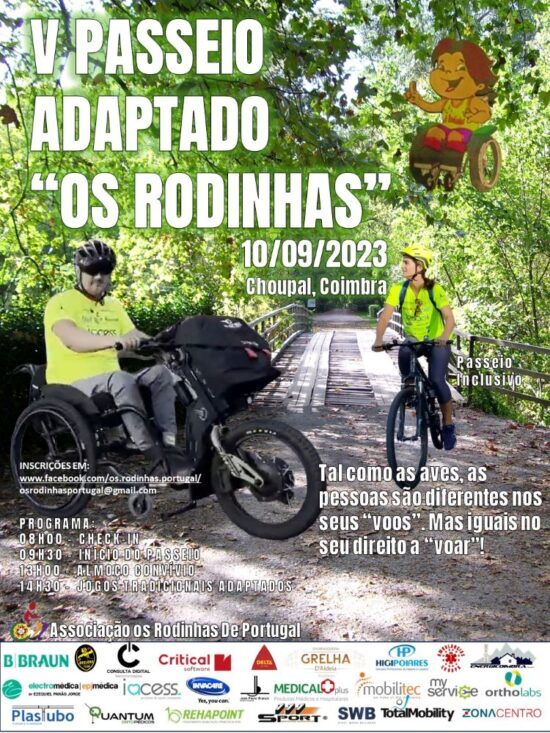 Rádio Regional do Centro: Associação Os Rodinhas de Portugal realiza 5.ª edição do Passeio Adaptado