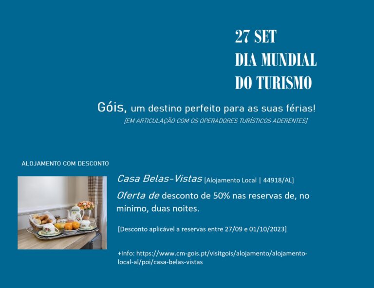Rádio Regional do Centro: Góis celebra o Dia Mundial do Turismo