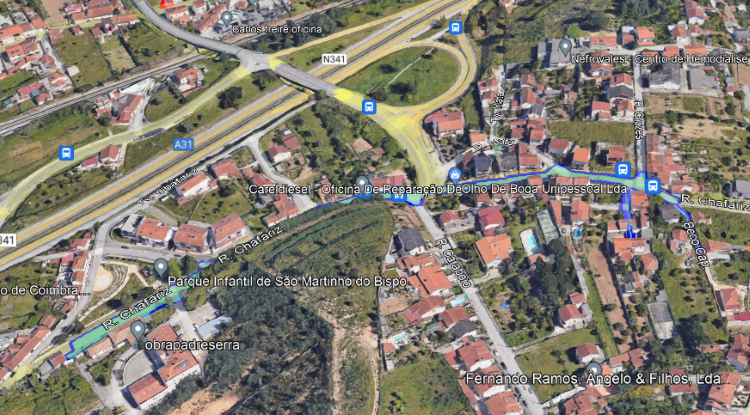 Rádio Regional do Centro: Arruamentos de S. Martinho do Bispo e Ribeira de Frades com trânsito condicionado