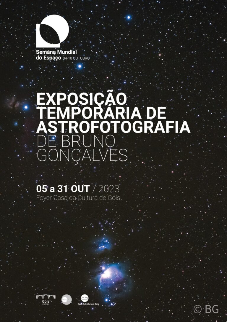 Rádio Regional do Centro: Exposição Temporária de Astrofotografia na Casa da Cultura de Góis