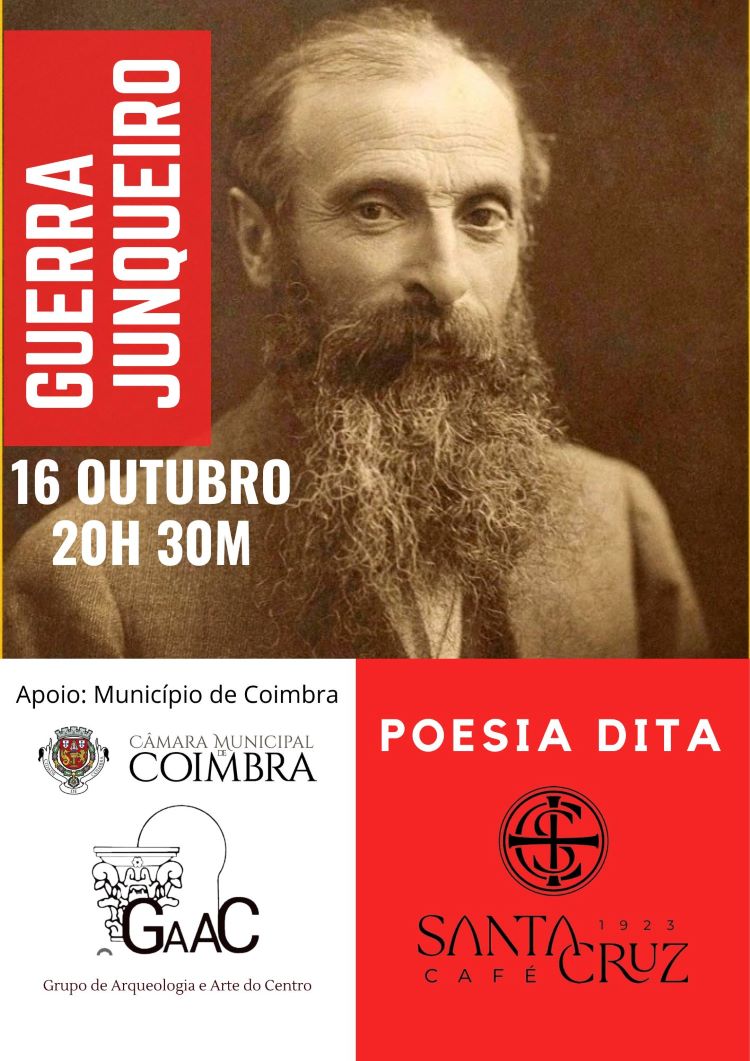 Rádio Regional do Centro: Café Santa Cruz revisita Guerra Junqueiro com leitura de poemas