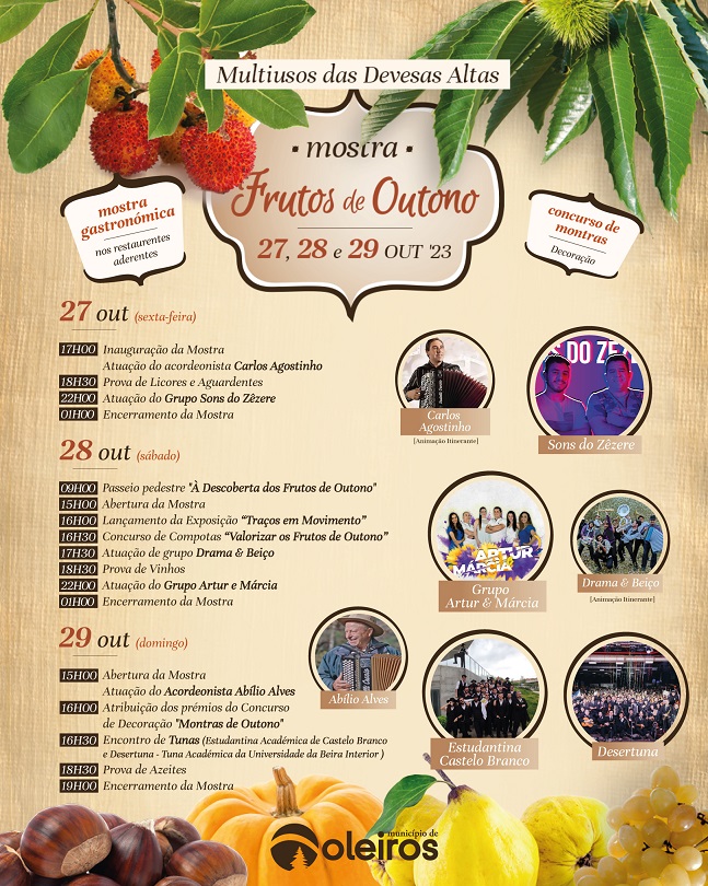 Rádio Regional do Centro: Mostra dos Frutos de Outono volta a animar o concelho de Oleiros
