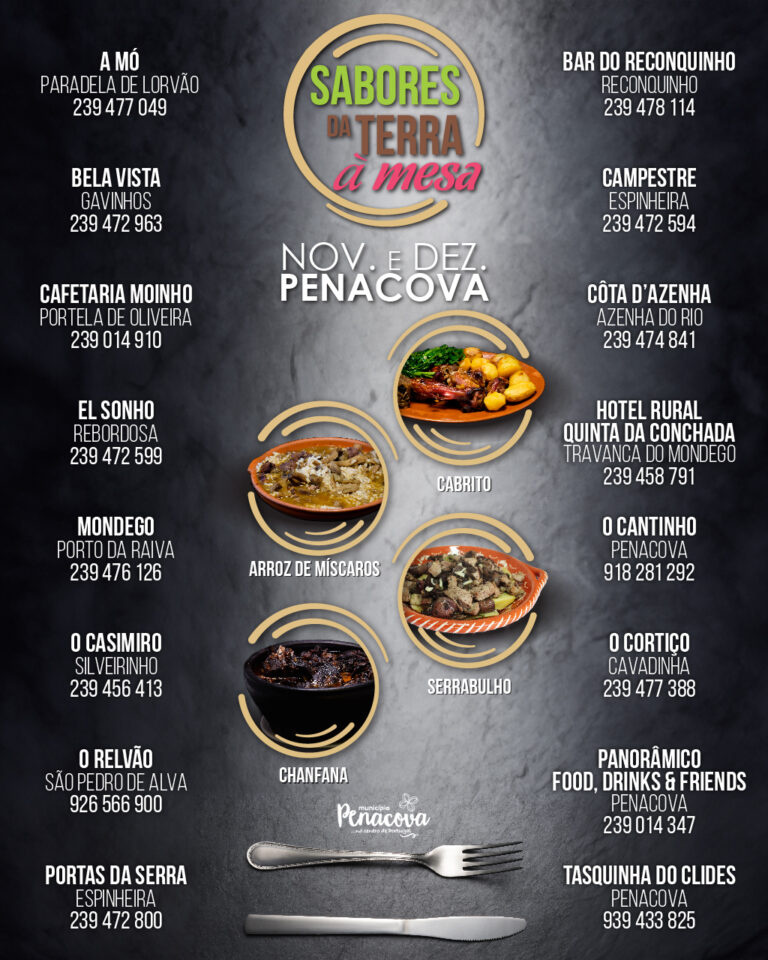 Rádio Regional do Centro: Festival “Sabores da Terra” regressa a Penacova