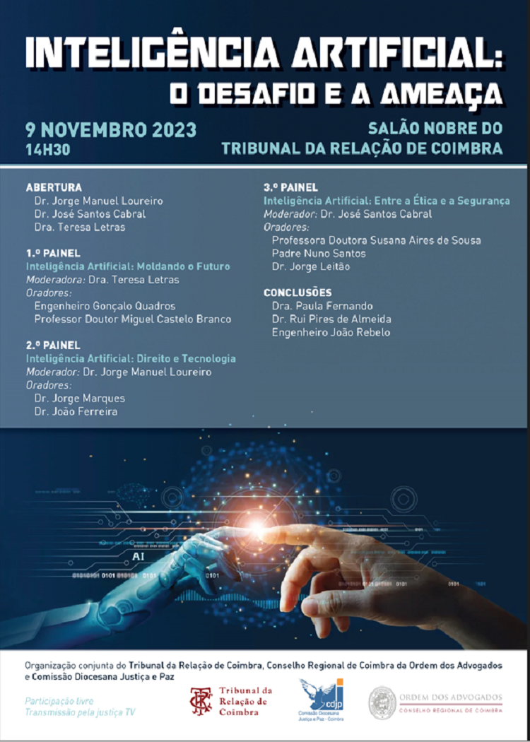 Rádio Regional do Centro: Colóquio em Coimbra sobre “Inteligência Artificial – O Desafio e a Ameaça”