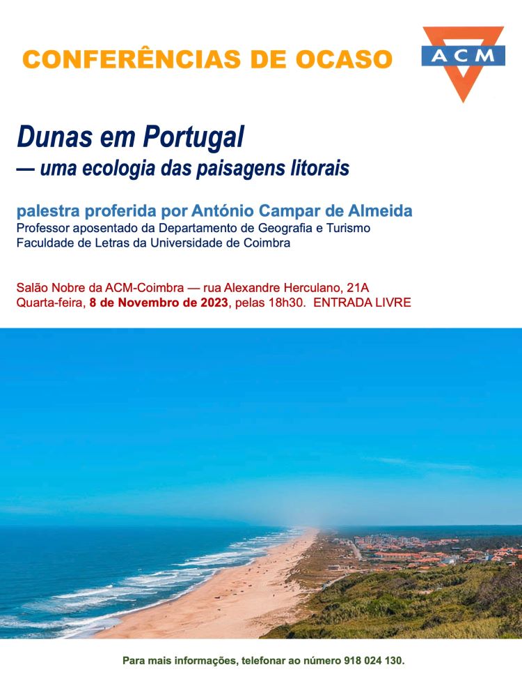 Rádio Regional do Centro: ACM Coimbra realiza conferência sobre as Dunas em Portugal