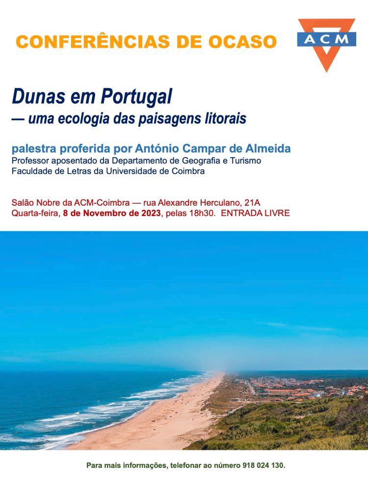Rádio Regional do Centro: ACM Coimbra realiza conferência sobre as Dunas em Portugal