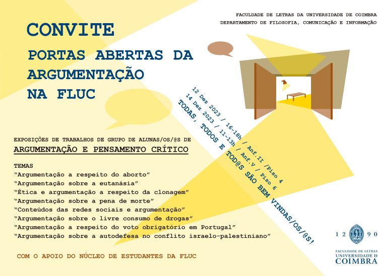 Rádio Regional do Centro: Faculdade de Letras da Universidade de Coimbra promove diálogo sobre temas cruciais