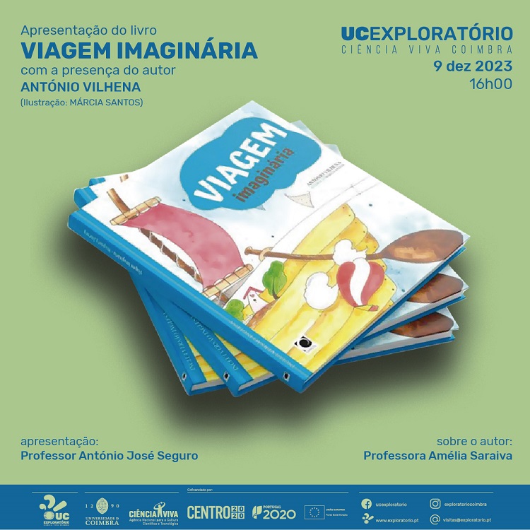 Rádio Regional do Centro: António José Seguro apresenta novo livro de António Vilhena no Exploratório