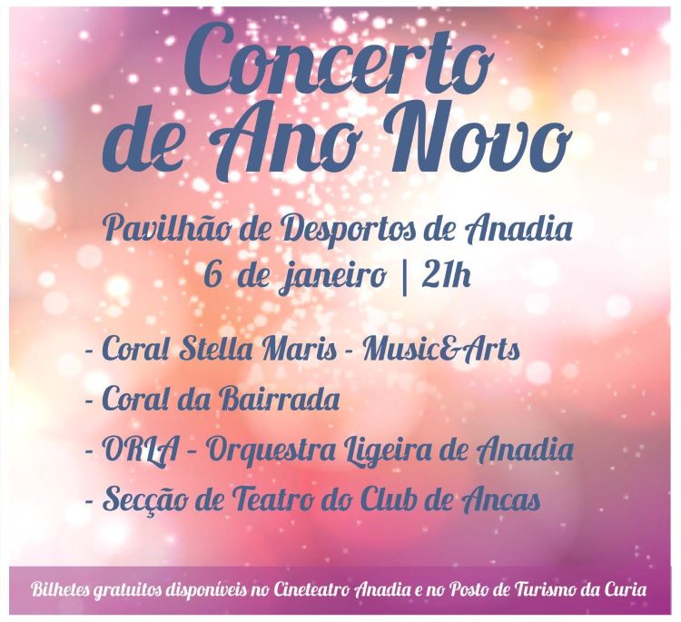 Rádio Regional do Centro: Anadia realiza Concerto de Ano Novo