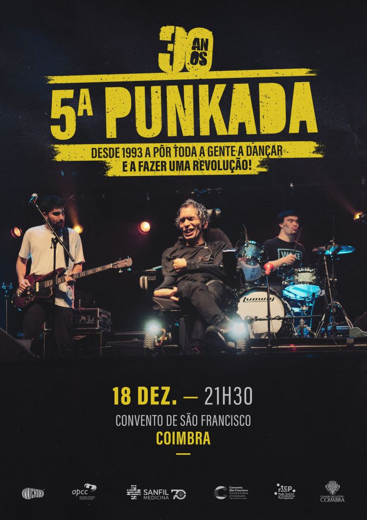 Rádio Regional do Centro: 5.ª Punkada celebram 30 anos de revolução de mentalidades através da música
