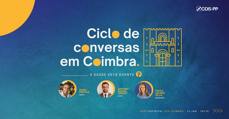 Rádio Regional do Centro: CDS-PP de Coimbra vai falar sobre “A Saúde está doente”