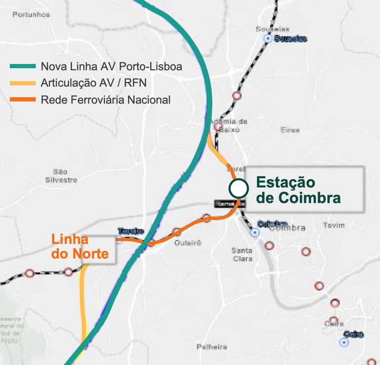 Rádio Regional do Centro: IP aceita ajuste de traçado da alta velocidade que “poupa” Quinta das Cunhas em Coimbra