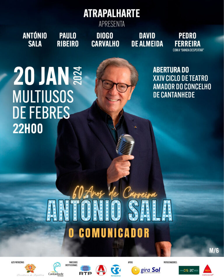 Rádio Regional do Centro: António Sala – O Comunicador – 60 anos de carreira no Multiusos de Febres
