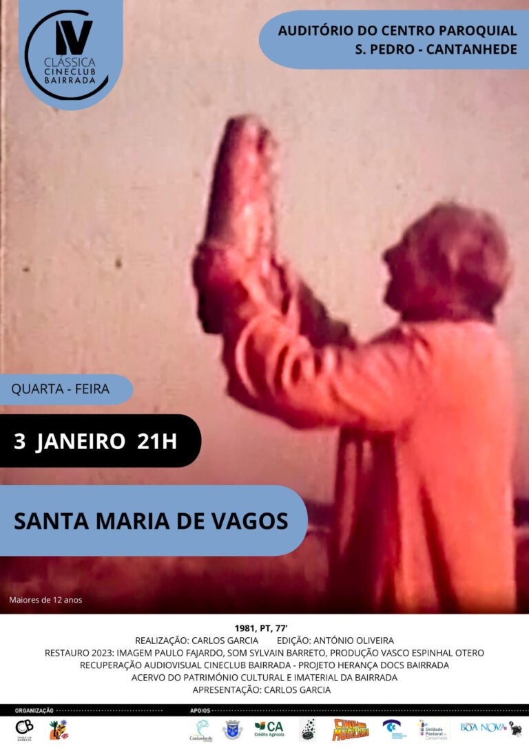 Rádio Regional do Centro: Hoje 4.ª Clássica no Centro Paroquial de S. Pedro com o filme “Santa Maria de Vagos”