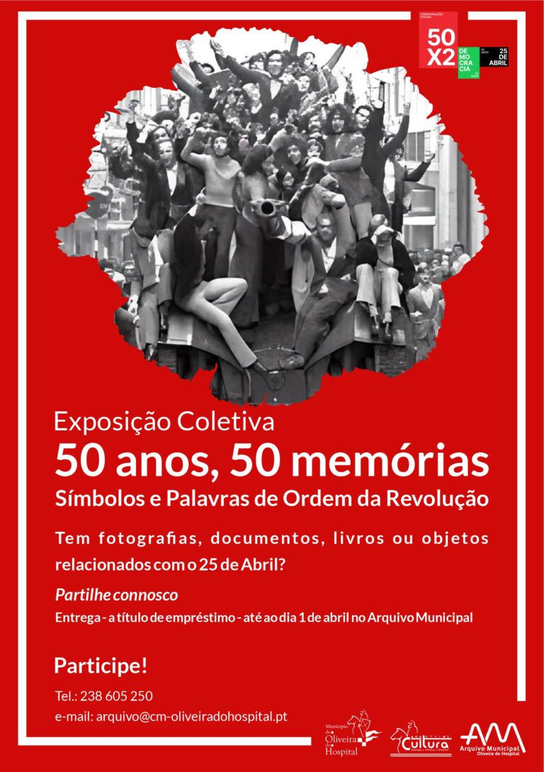 Rádio Regional do Centro: Oliveira do Hospital recolhe memórias para exposição dos 50 anos da Revolução de Abril