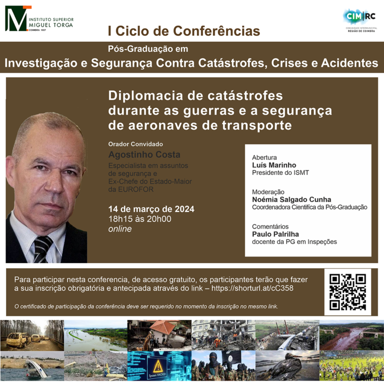 Rádio Regional do Centro: ISMT promove 3ª Conferência do I Ciclo de Conferências da sua nova Pós-Graduação