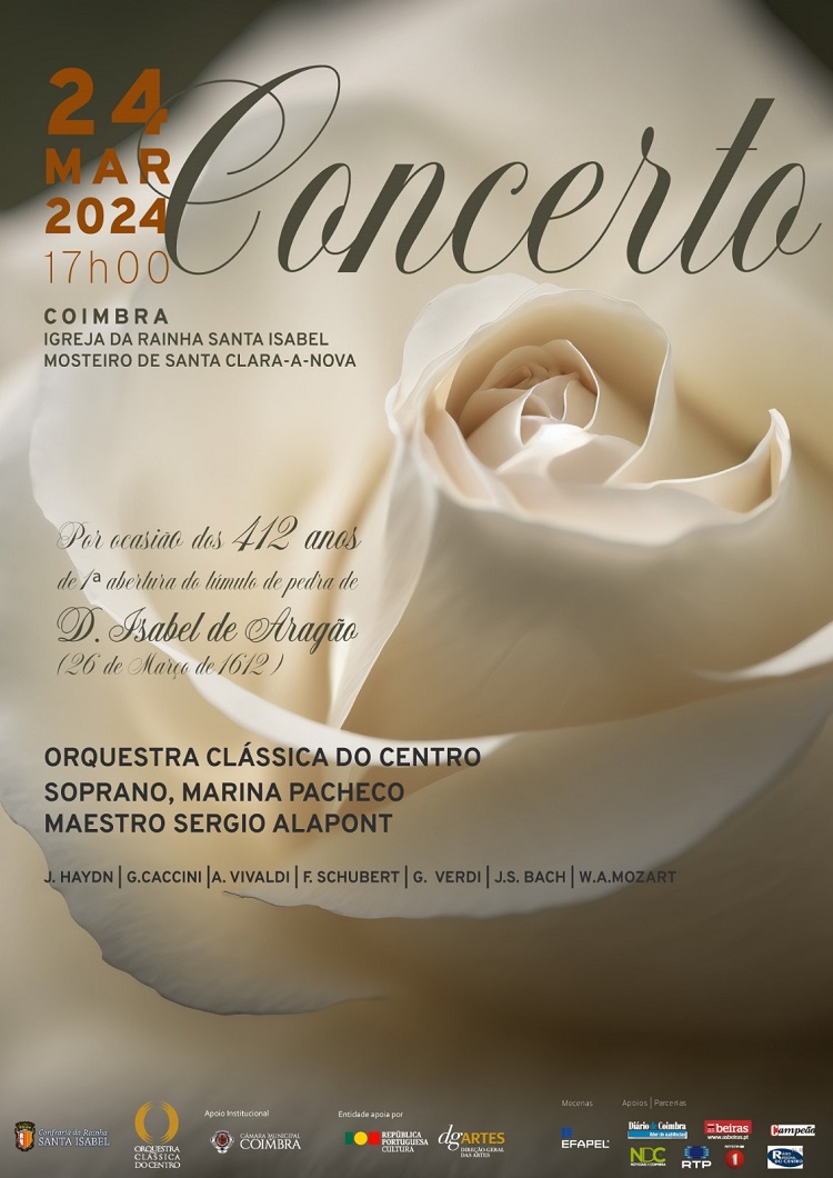 Rádio Regional do Centro: Concerto pela Orquestra Clássica do Centro na Igreja da Rainha Santa Isabel