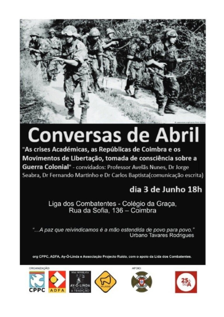 Rádio Regional do Centro: Coimbra – Conversas de Abril na Liga dos Combatentes