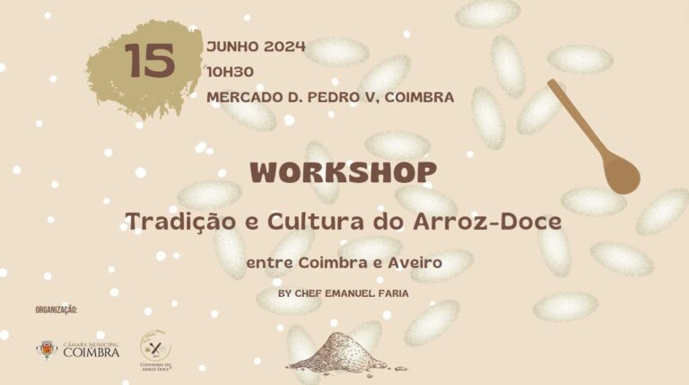 Rádio Regional do Centro: Confraria do Arroz-Doce e Câmara de Coimbra promovem ciclo de eventos no Mercado D. Pedro V