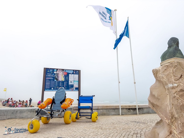 Rádio Regional do Centro: Figueira da Foz com seis praias acessíveis e um posto Praia+ no Cabedelo