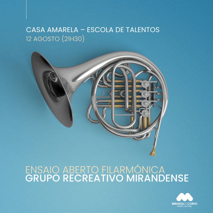 Rádio Regional do Centro: Banda Filarmónica Mirandense realiza hoje Ensaio Aberto