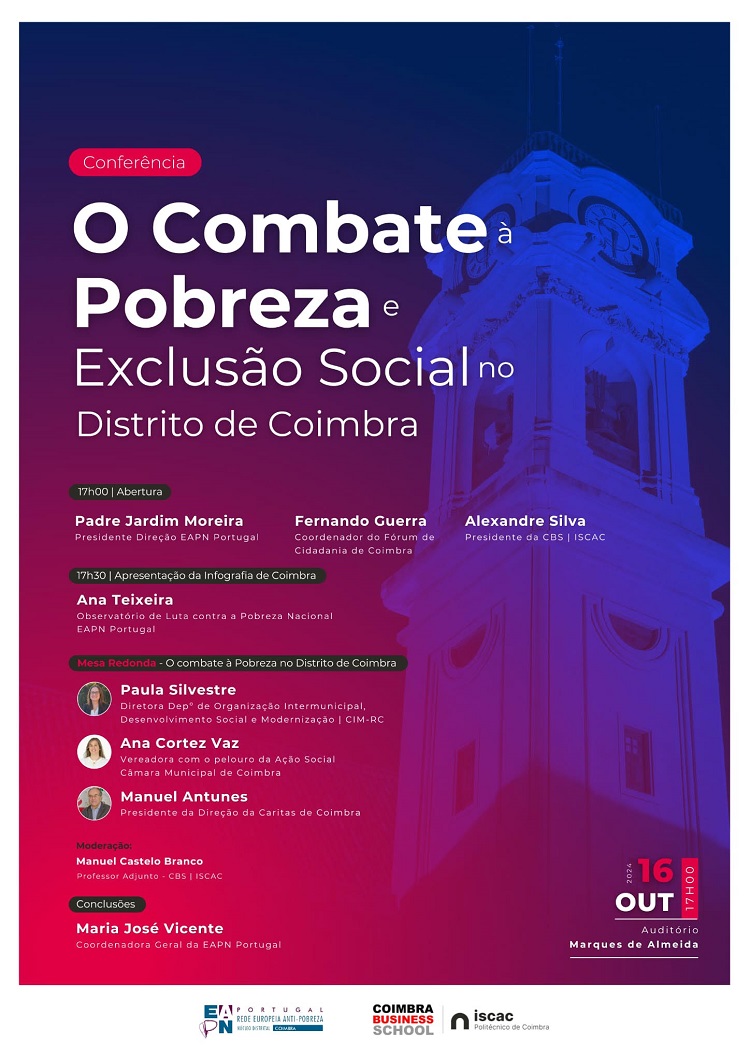 Rádio Regional do Centro: Iniciativa debate combate à pobreza e exclusão no distrito de Coimbra