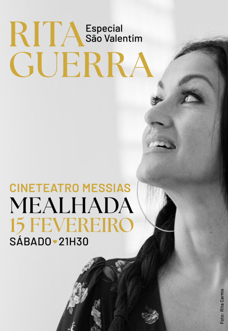 Rádio Regional do Centro: Rita Guerra actua no CineTeatro Messias na Mealhada a 15 de Fevereiro