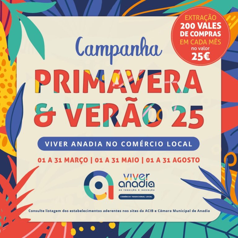 Rádio Regional do Centro: Campanha “Primavera & Verão 2025” arrancou em Anadia