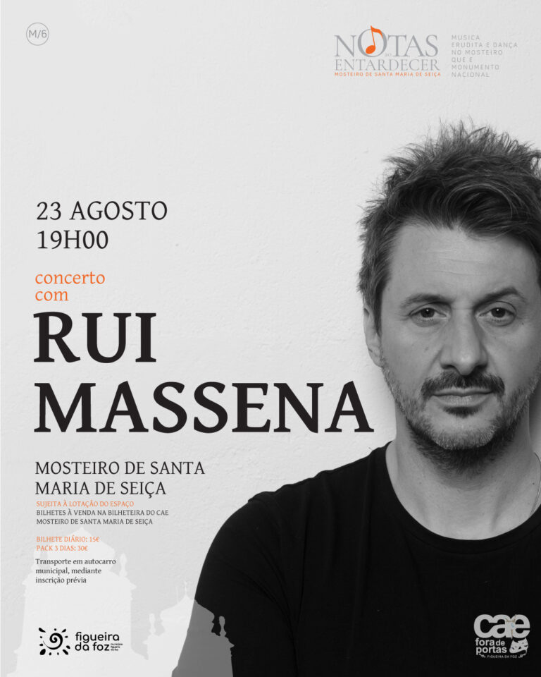 Rádio Regional do Centro: CAE Fora de Portas – “Notas ao Entardecer” com Rui Massena este sábado