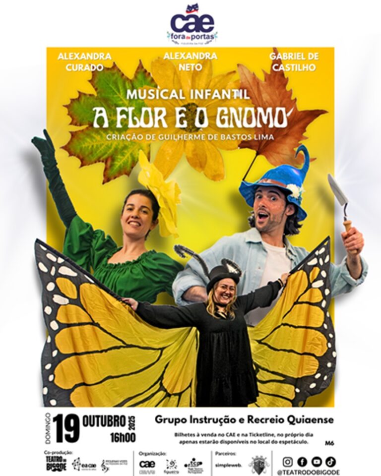 Rádio Regional do Centro: CAE Fora de Portas apresenta o Musical Infantil “A Flor e o Gnomo”