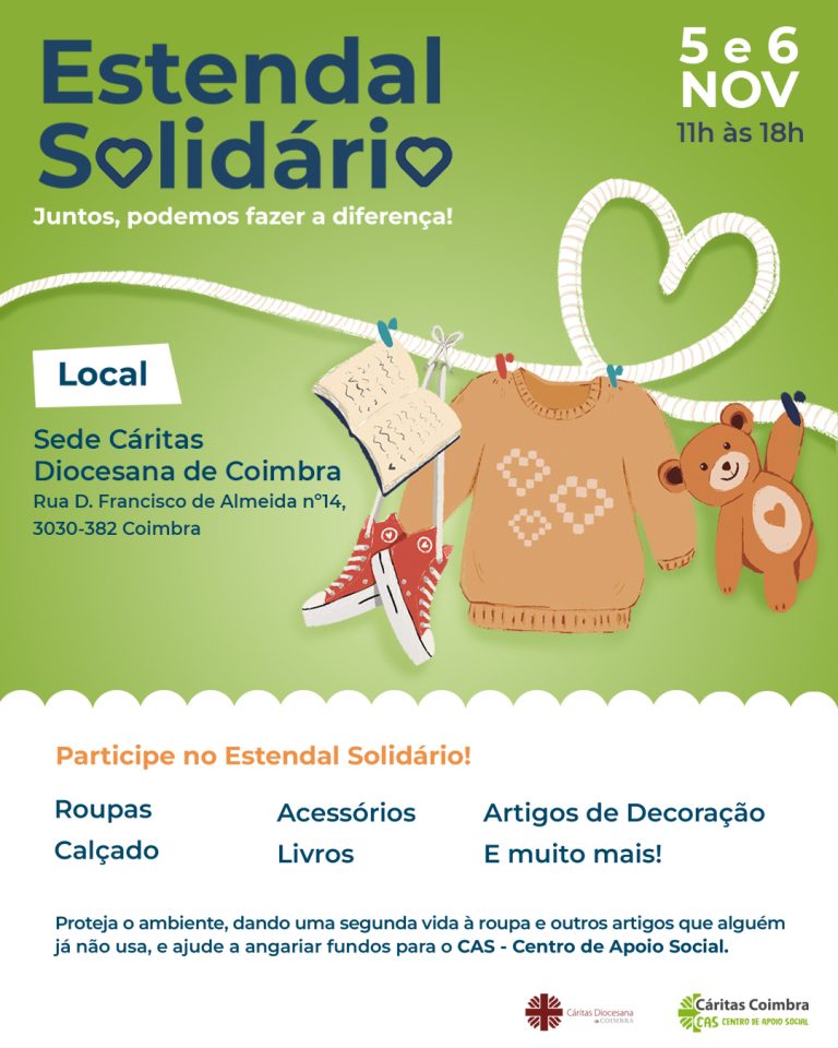 Rádio Regional do Centro: Vem aí mais um Estendal Solidário da Cáritas de Coimbra