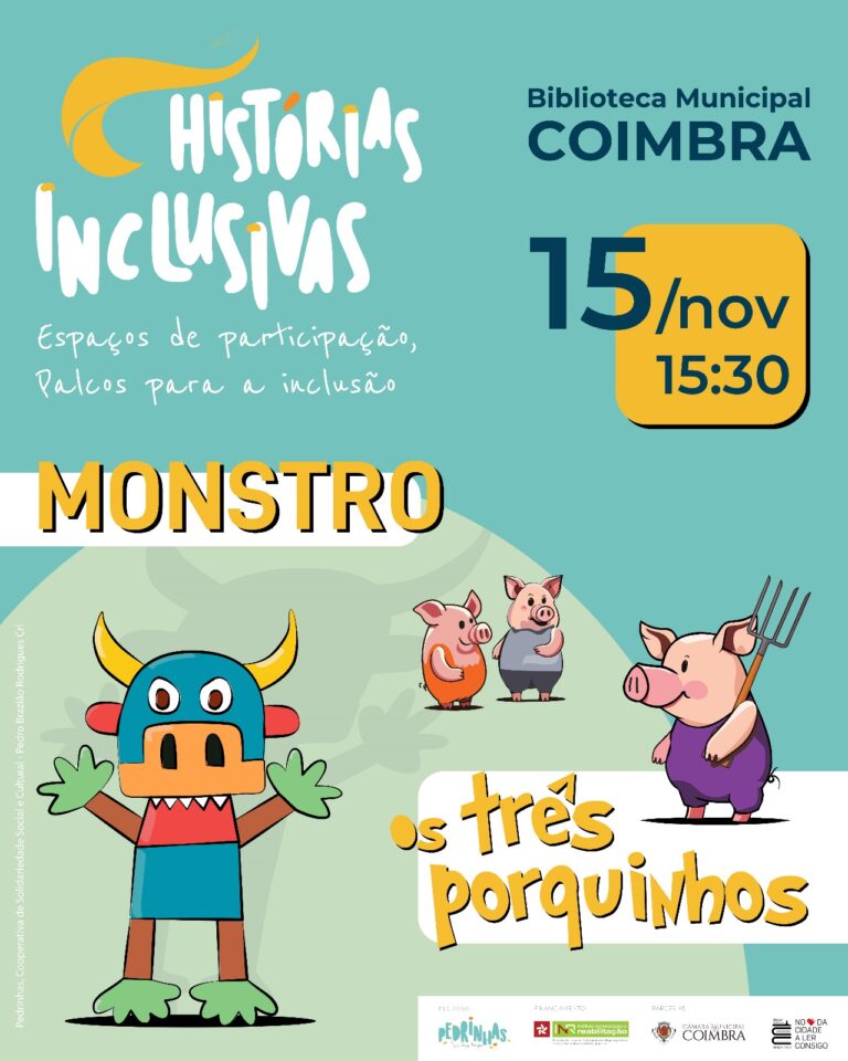 Rádio Regional do Centro: Ciclo de “Histórias Inclusivas” estreia-se na Biblioteca de Coimbra